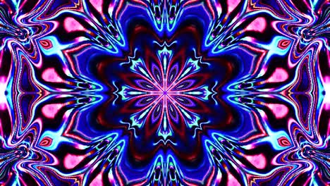 beautiful abstract kaleidoscope that shines, a radiant light that regulates the subtle movements