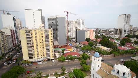mozambique, maputo downtown