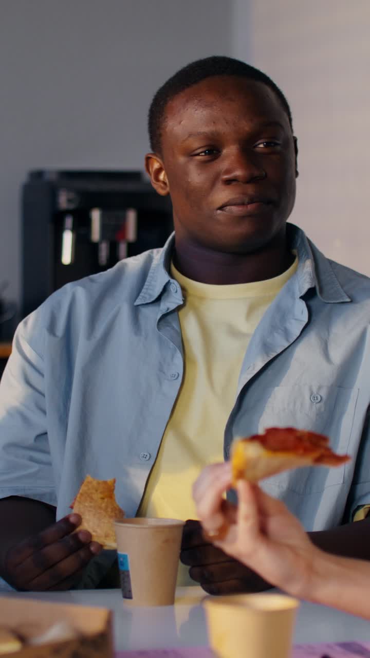 Friends Having Lunch