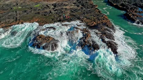 located in the cape perpetua scenic area, just three miles south of yachats oregon, thor's well is a bowl-shaped hole carved out of the rough basalt shoreline