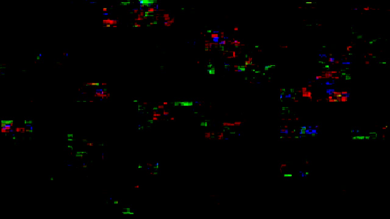 daño a la señal de video retro futurista con píxeles muertos, ruido e interferencia.