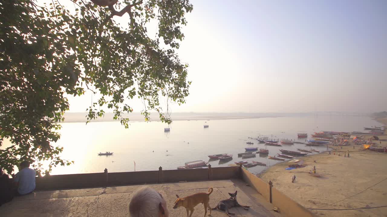 Revealing River Ganges at Sunset