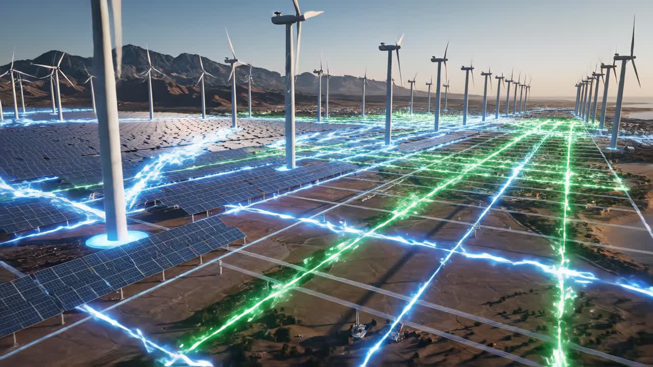 Renewable Energy Infrastructure Visualization