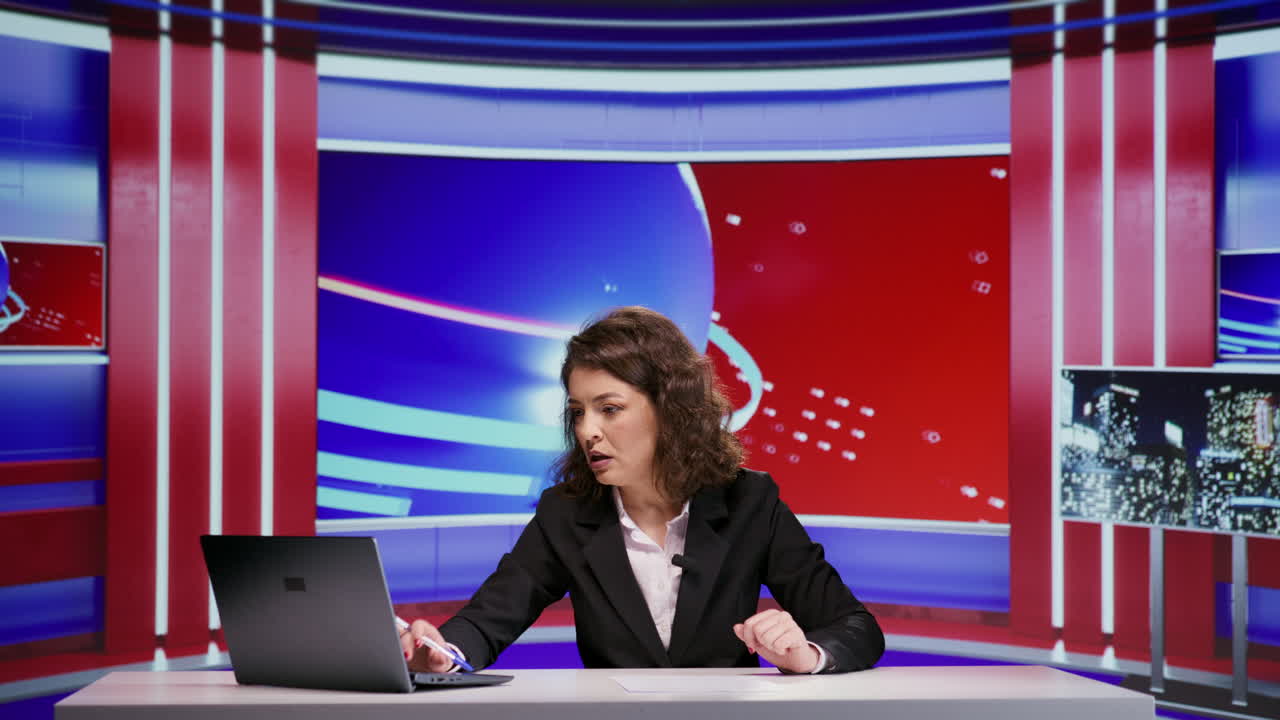 미디어 방송사는 모든 뉴스 주제를 다루고 있습니다.