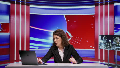 media broadcaster covers all news topics