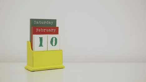 lapso de tiempo de calendario