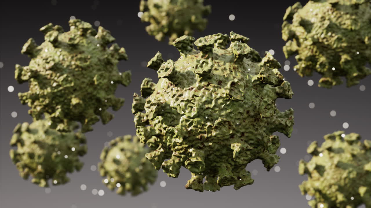 imágenes realistas de la enfermedad respiratoria aguda severa covid-19