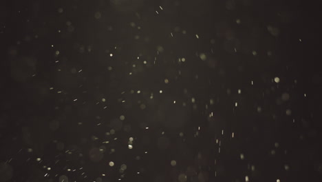 fondo oscuro con partículas de polvo