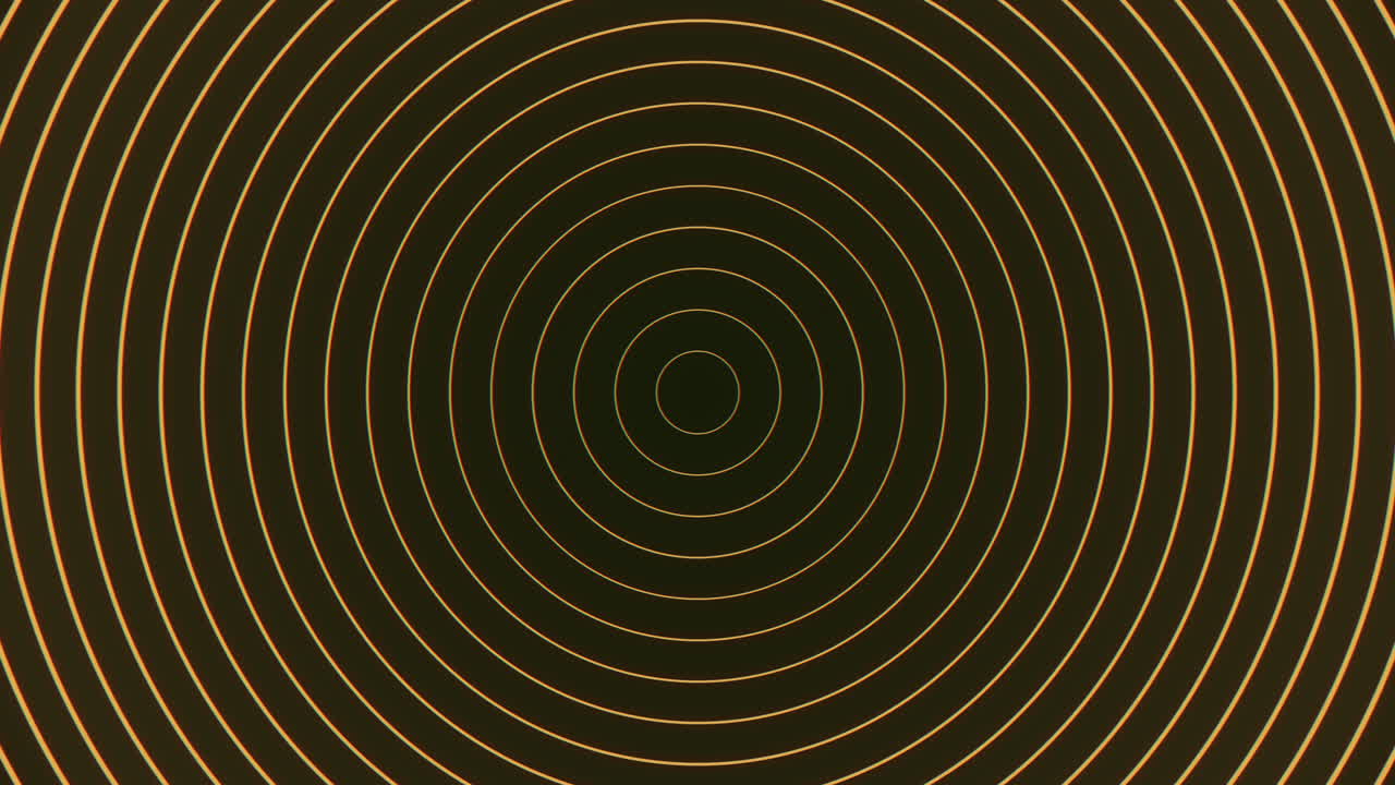 활기찬 나선형: 매혹적인 오렌지색과 검은색 패턴이 매혹적인 원형 나선형으로 형성됩니다.