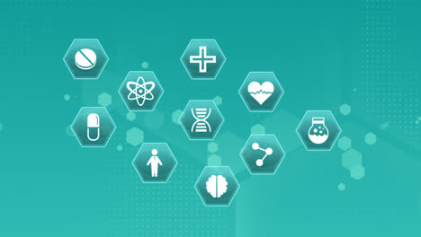 medical science study symbols