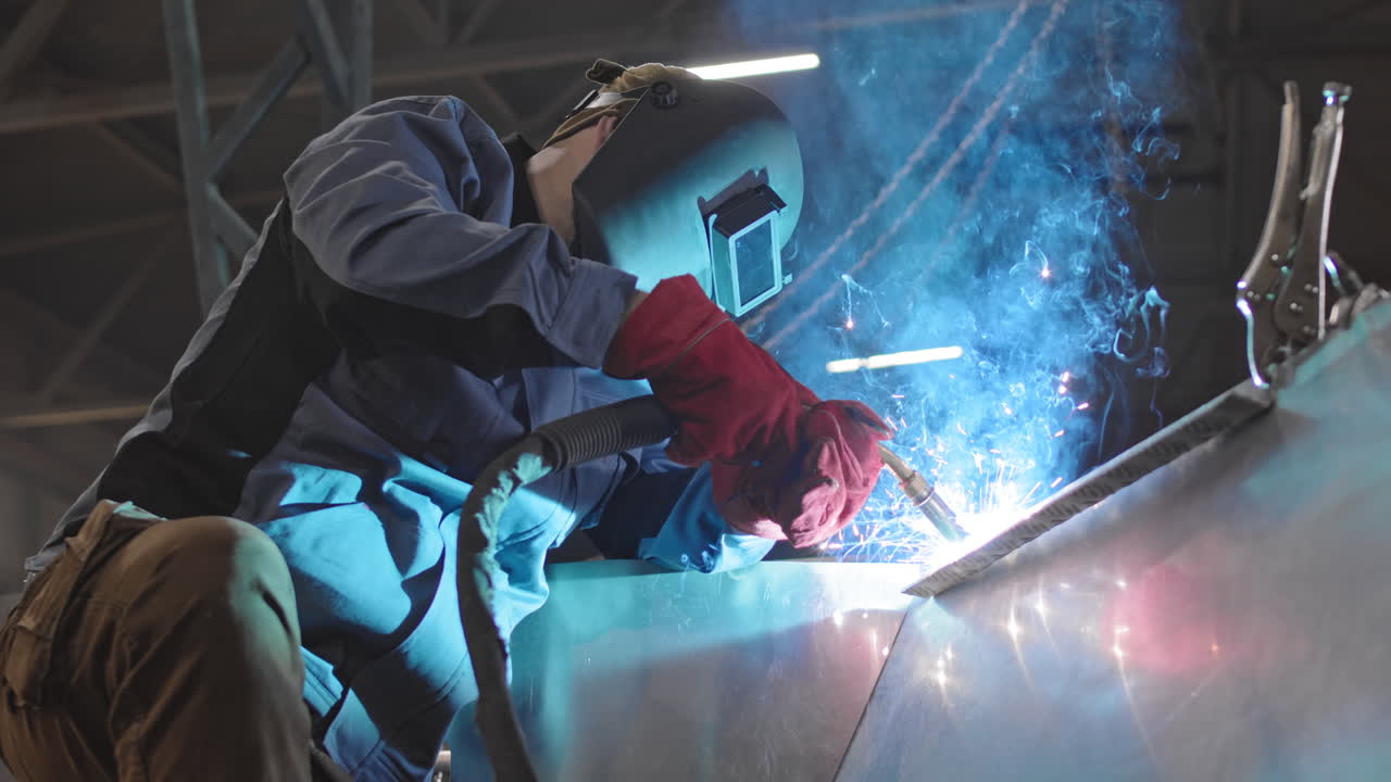 Welder at Work