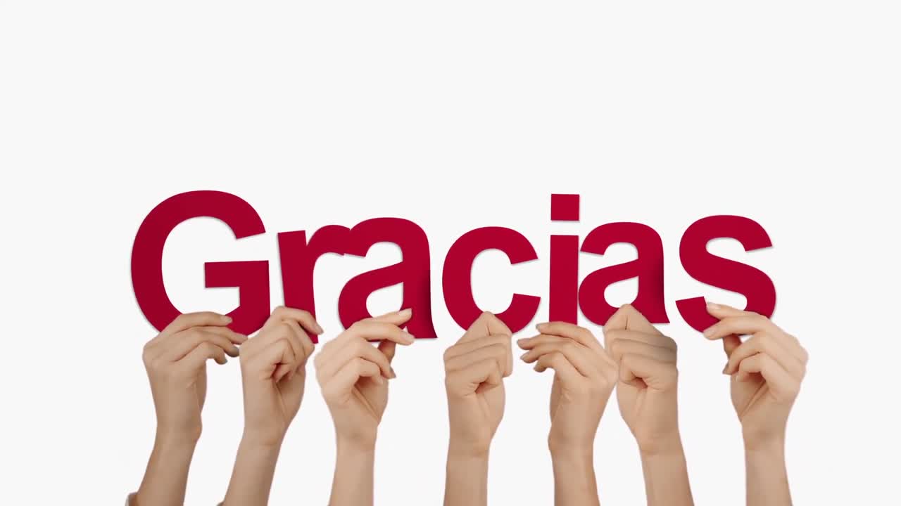 Manos mostrando 'gracias'