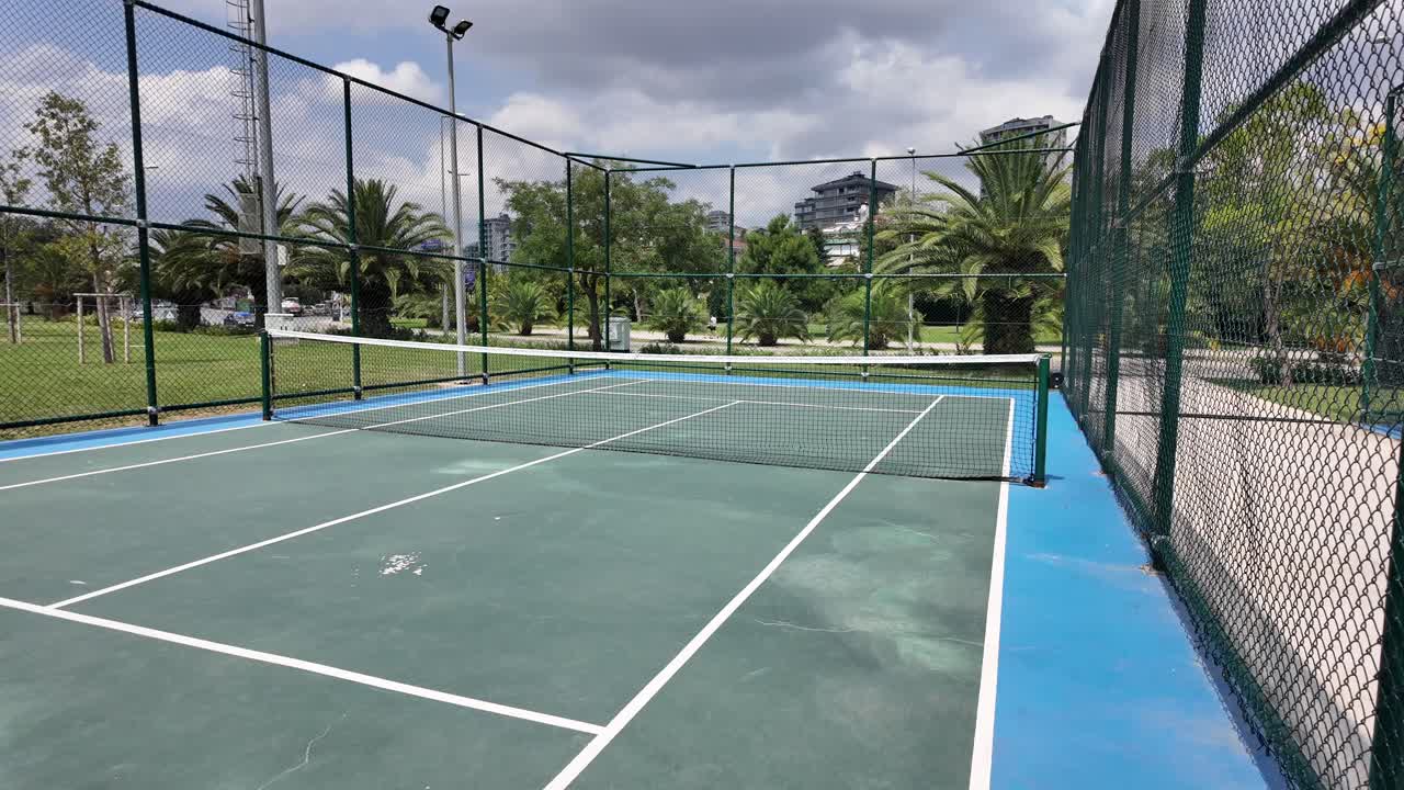 pista de tenis al aire libre