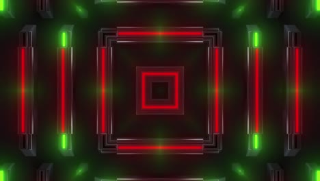 neon geometric patterns