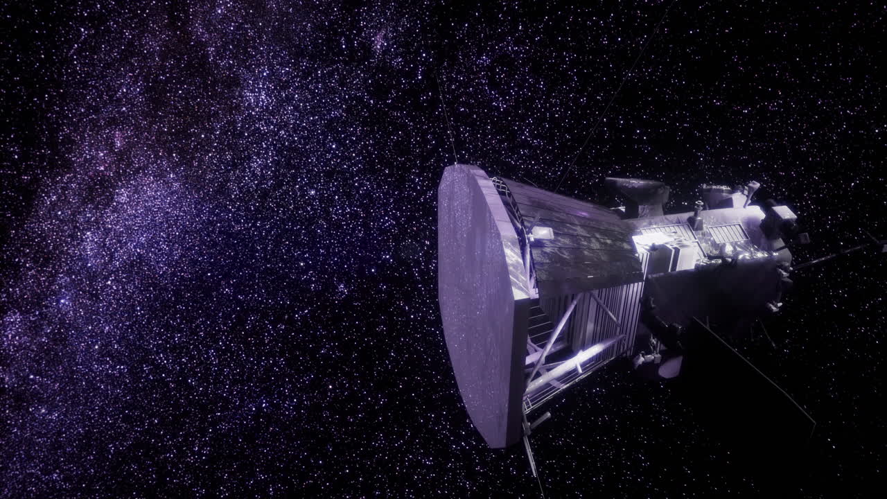 Spacecraft in Outer Space