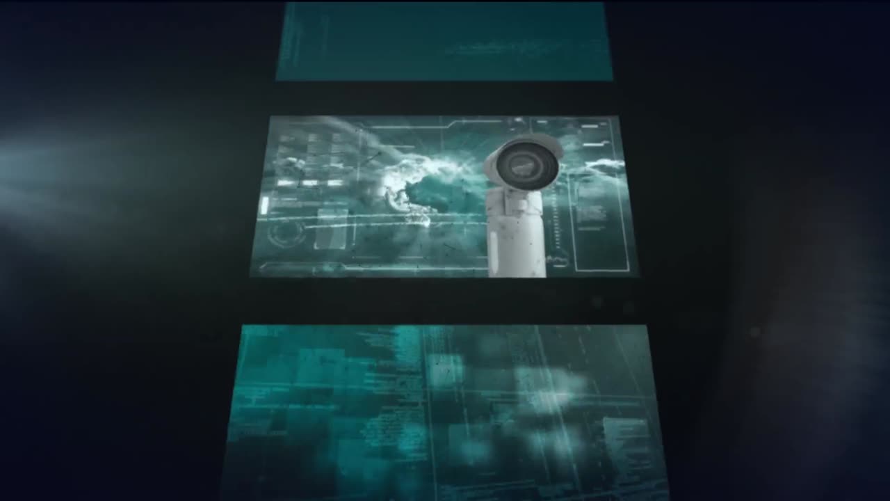 animación del procesamiento de datos en pantallas