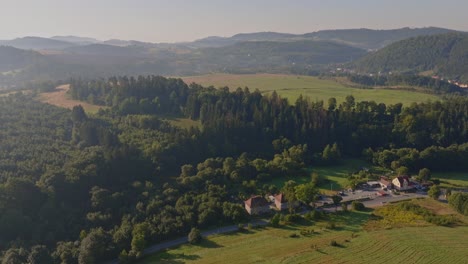 panorama of poland mountains europe