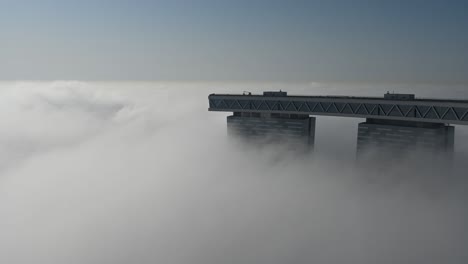 clouds moving in a timelapse shot in abu dhabi