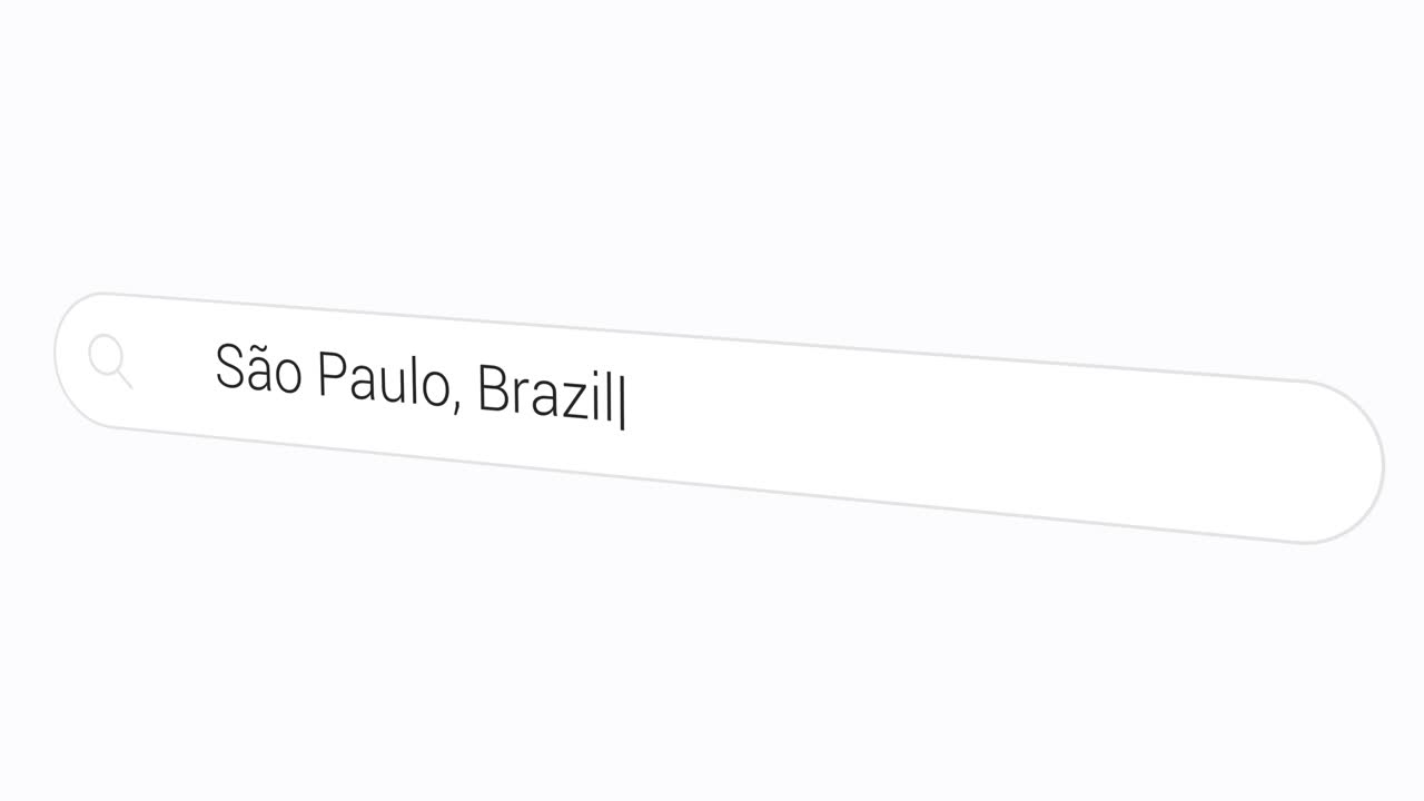 sao paulo, brasil en el cuadro de búsqueda - estado y ciudad más poblada de brasil