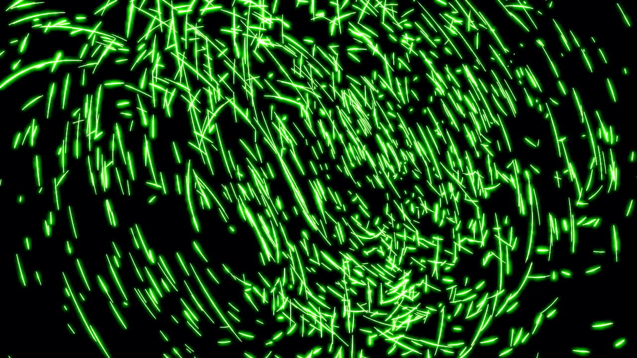 абстрактные зеленые световые тропы