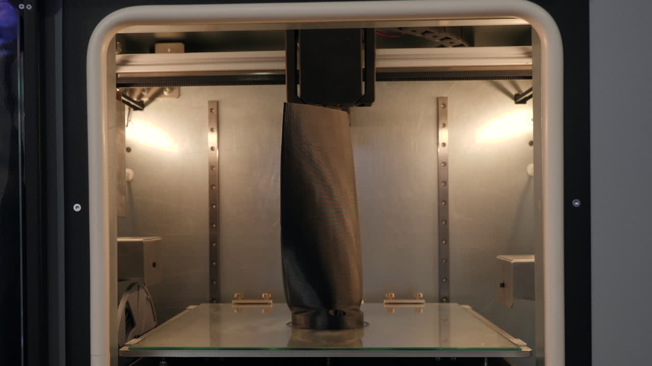 3D Printing of a Bottle-Shaped Object