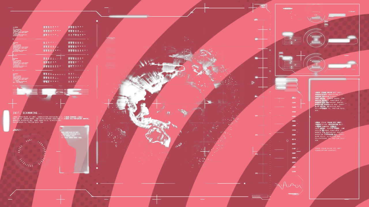 분홍색 줄무 ⁇  위의 통계 및 데이터 처리의 애니메이션