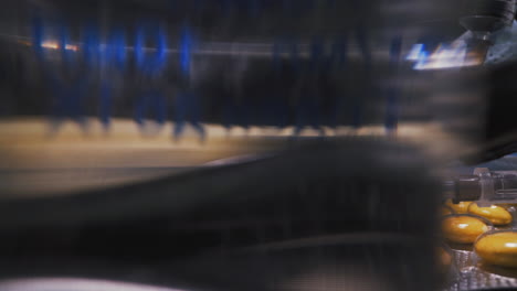 motion past blurred ampules near tools and antiviral remedy