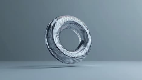 abstract metal ring 3d model
