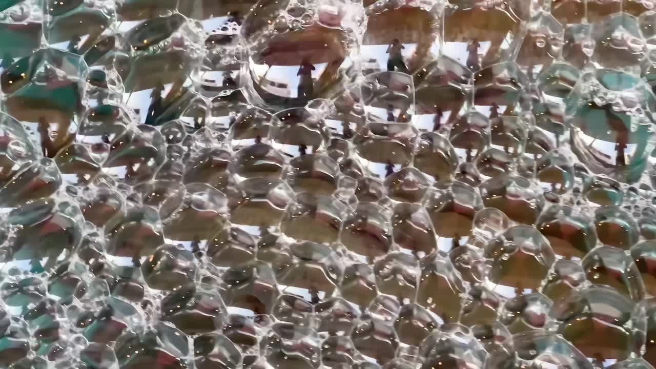 Soap Bubbles Reflection