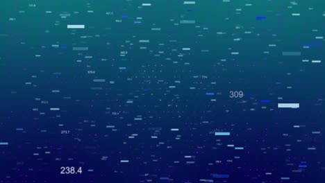 abstract data visualization background