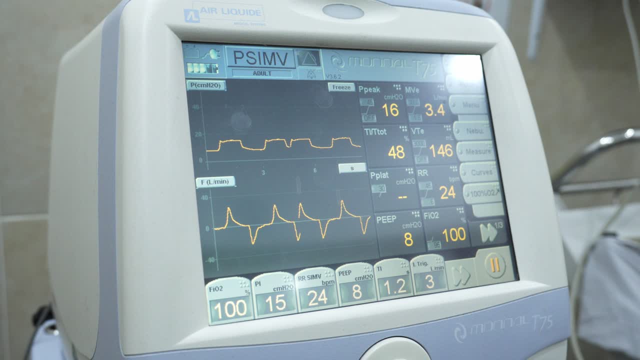 Close-up, Patient Medical Data, Clinical Equipment, Healthcare Device