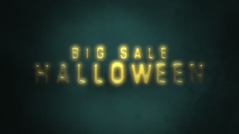 Halloween-Big-Sale-with-fog-on-dark-space