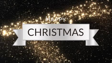 Happy-Christmas-text-against-light-background-4k