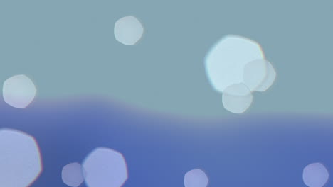 ambiguous abstract blurry blue background with circular shapes