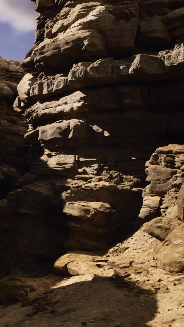 Formazioni rocciose uniche rivelano una bellezza nascosta nel paesaggio desertico