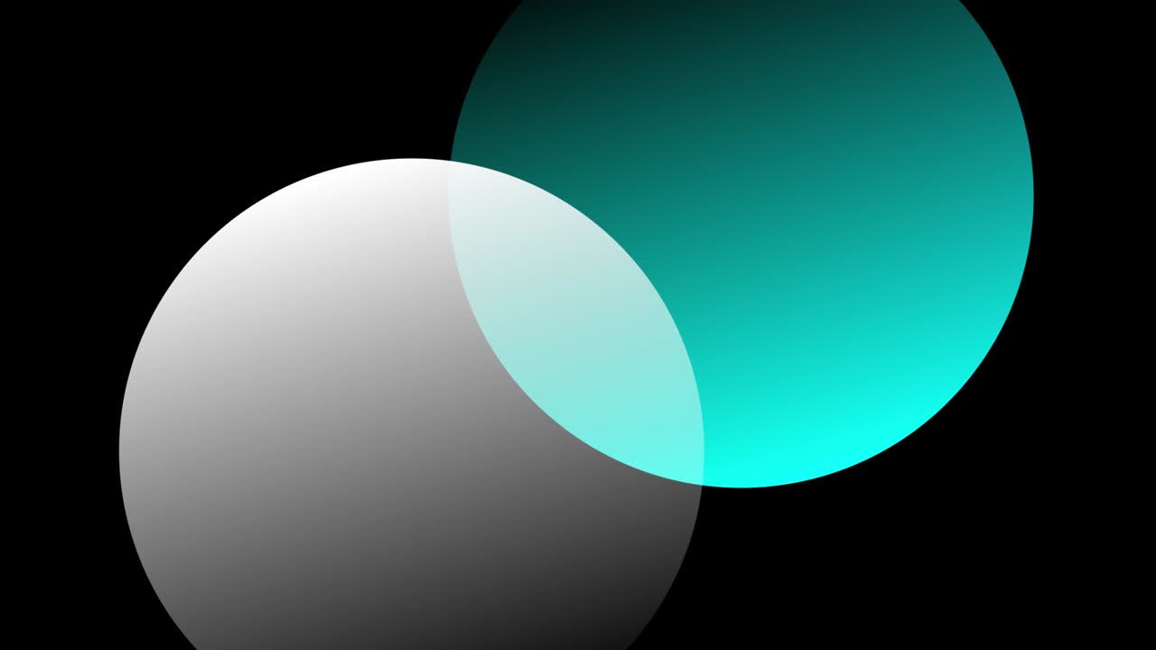 fondo animado abstracto círculo forma geométrica fondo de video 4k sin costuras.