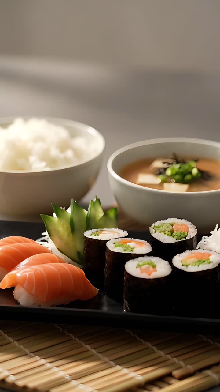 Comida Japonesa 4K