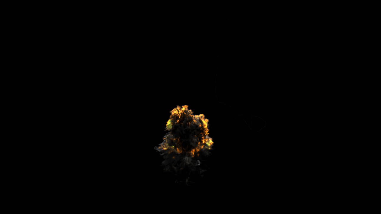 helicóptero y explosión