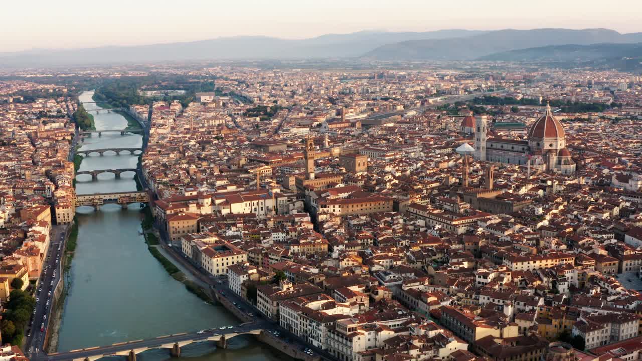 panorama de florencia, italia