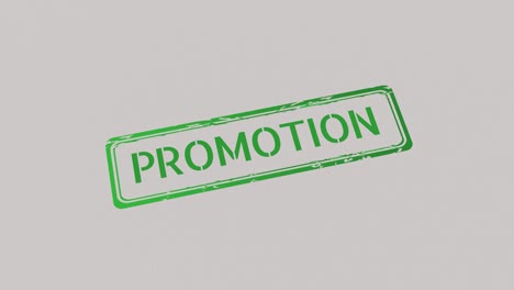 promotion stamp