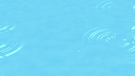 rain ripple animation on light blue background