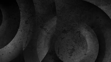 grey black circles abstract tech grunge motion background