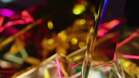 shiny glass prism background