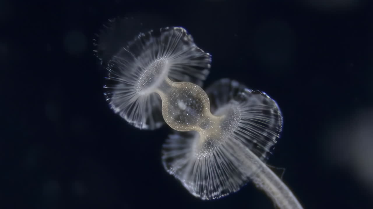 Macro image of the Marivorus ocean organism