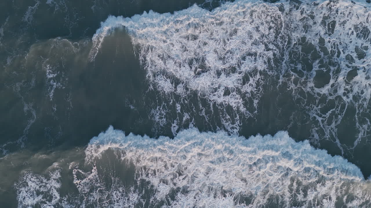 Powerful Ocean Waves from Above