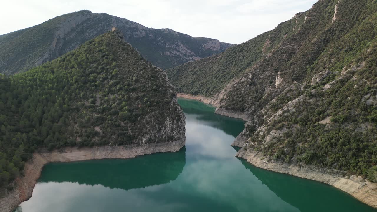 Canelles Reservoir Mont-rebei Gorge Corçà Finestres Fet Gorge