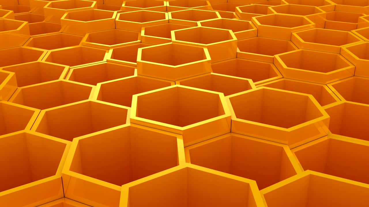 Background of Hexagons