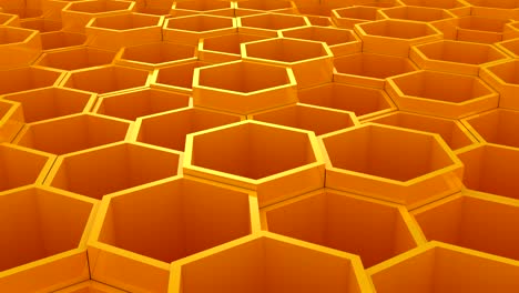 el fondo de los hexágonos