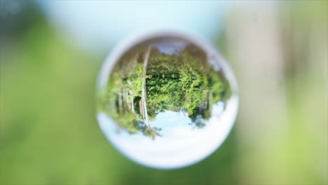 Crucero-Diurno-Por-El-Río-Amazonas-Refractado-En-Una-Burbuja