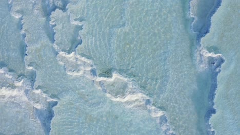 natural travertine pools and terraces in pamukkale